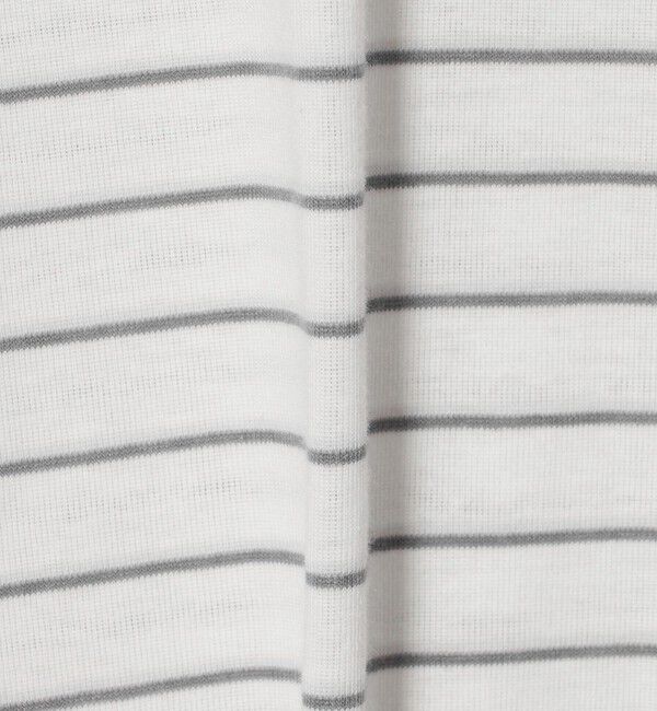 BEAUTY&YOUTH UNITED ARROWS「【別注】＜Healthknit＞ボーダー ヘンリーネック プルオーバー」|Tシャツ・カットソー|