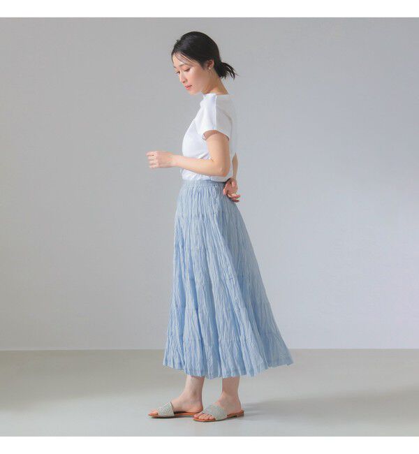 Demi-Luxe BEAMS 「【別注】MARIHA / 草原の虹 ソリッド スカート」|スカート|