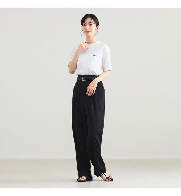 Demi-Luxe BEAMS 「Barbour / DALTON ロゴ Tシャツ」|Tシャツ・カットソー|