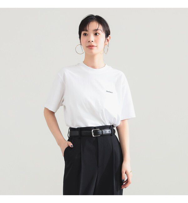 Demi-Luxe BEAMS 「Barbour / DALTON ロゴ Tシャツ」|Tシャツ・カットソー|