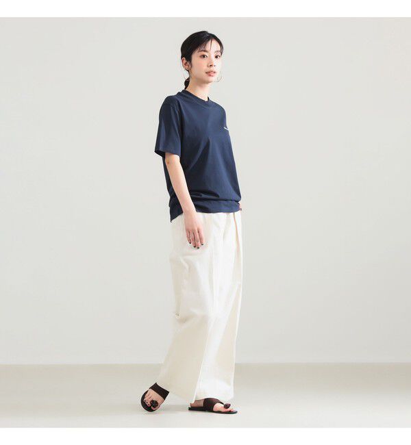Demi-Luxe BEAMS 「Barbour / DALTON ロゴ Tシャツ」|Tシャツ・カットソー|