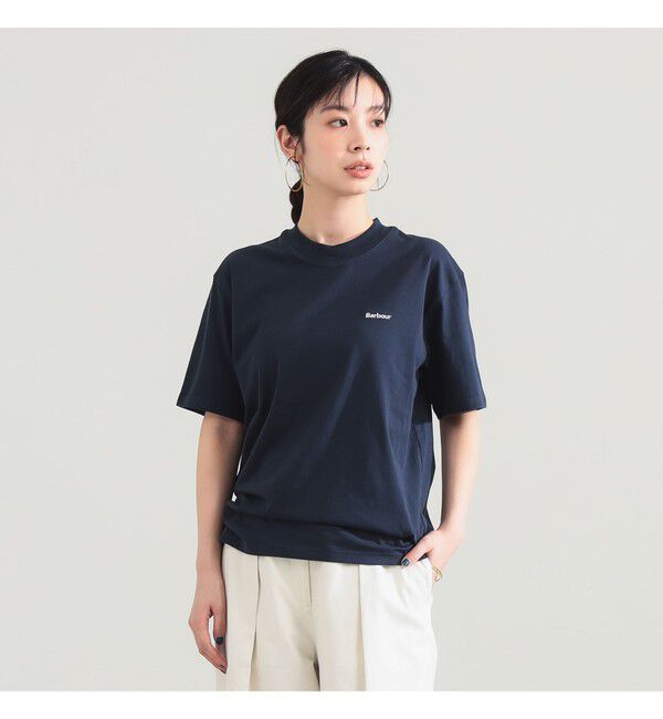 Demi-Luxe BEAMS 「Barbour / DALTON ロゴ Tシャツ」|Tシャツ・カットソー|