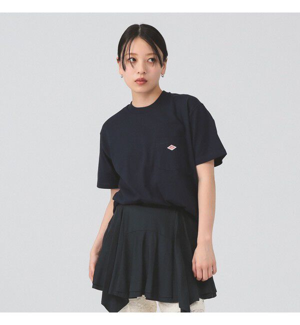 Ray BEAMS 「DANTON / ソリッド ポケット Tシャツ」|Tシャツ・カットソー|280_NAVY