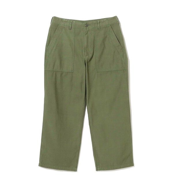 BEAMS PLUS「MIL Utility Trousers Reversed Sateen」|チノ|