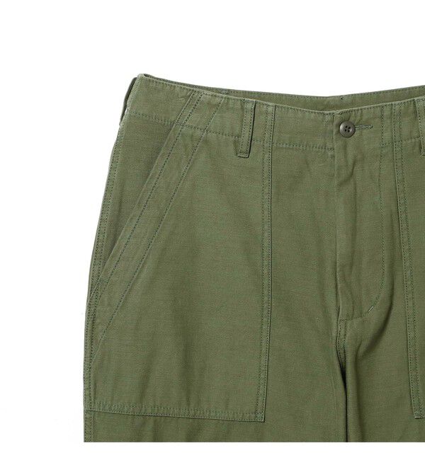 BEAMS PLUS「MIL Utility Trousers Reversed Sateen」|チノ|