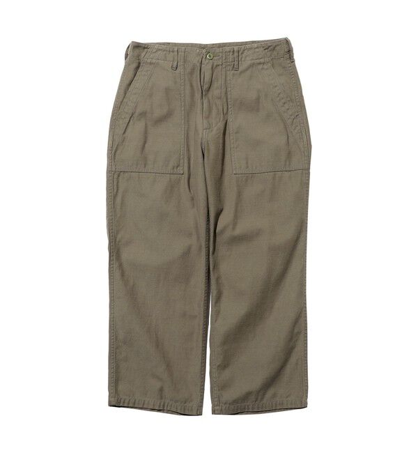 BEAMS PLUS「MIL Utility Trousers Reversed Sateen」|チノ|