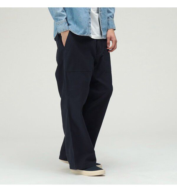 BEAMS PLUS「MIL Utility Trousers Reversed Sateen」|チノ|