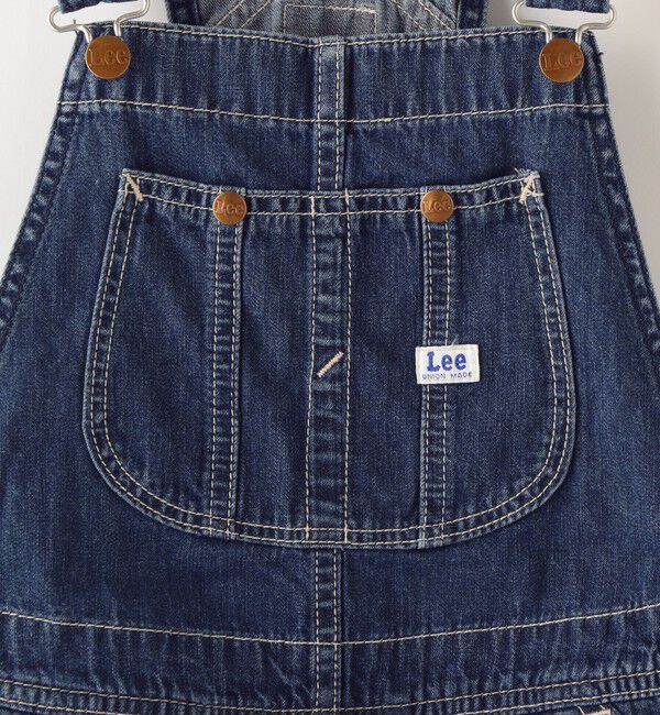 SHIPS KIDS「Lee:デニム オーバーオール スカート(130～150cm)」|スカート|