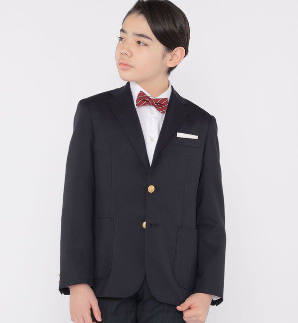 SHIPS KIDS「SHIPS KIDS:140～160cm / セレモニー ウール メタル ボタン ジャケット」|スーツ|