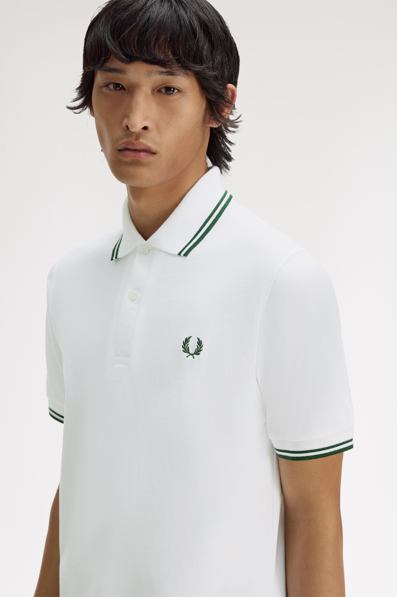 FRED PERRY 「FRED PERRY／The Fred Perry Shirt  M12／イングランド製 フレッドペリー ポロシャツ M12」|ポロシャツ|WHITE