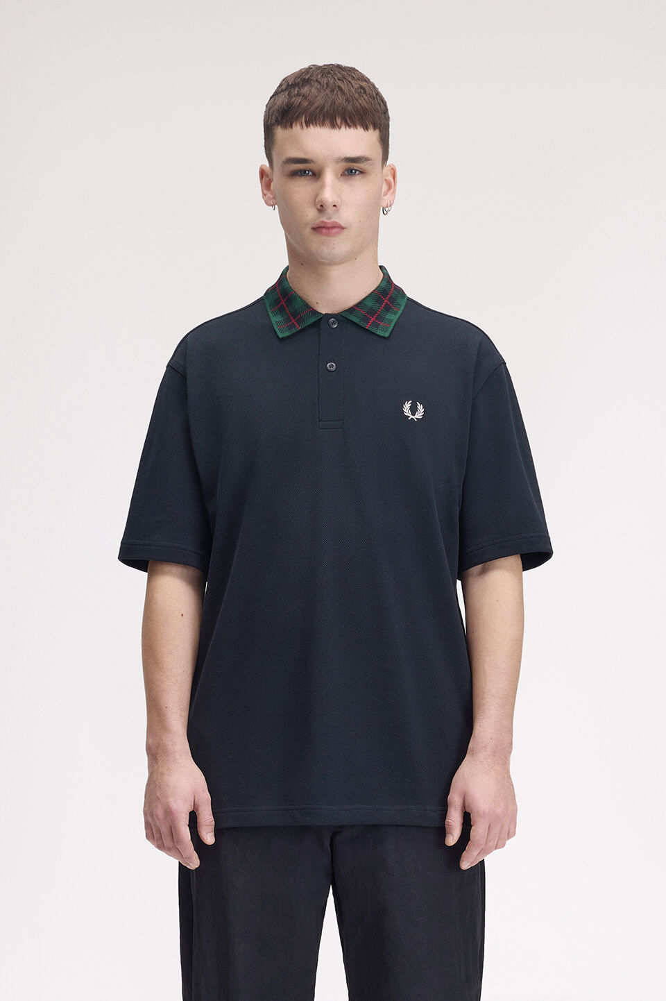 FRED PERRY 「FRED PERRY／Tartan Collar Polo Shirt／タータンチェックカラーポロシャツ」|ポロシャツ|