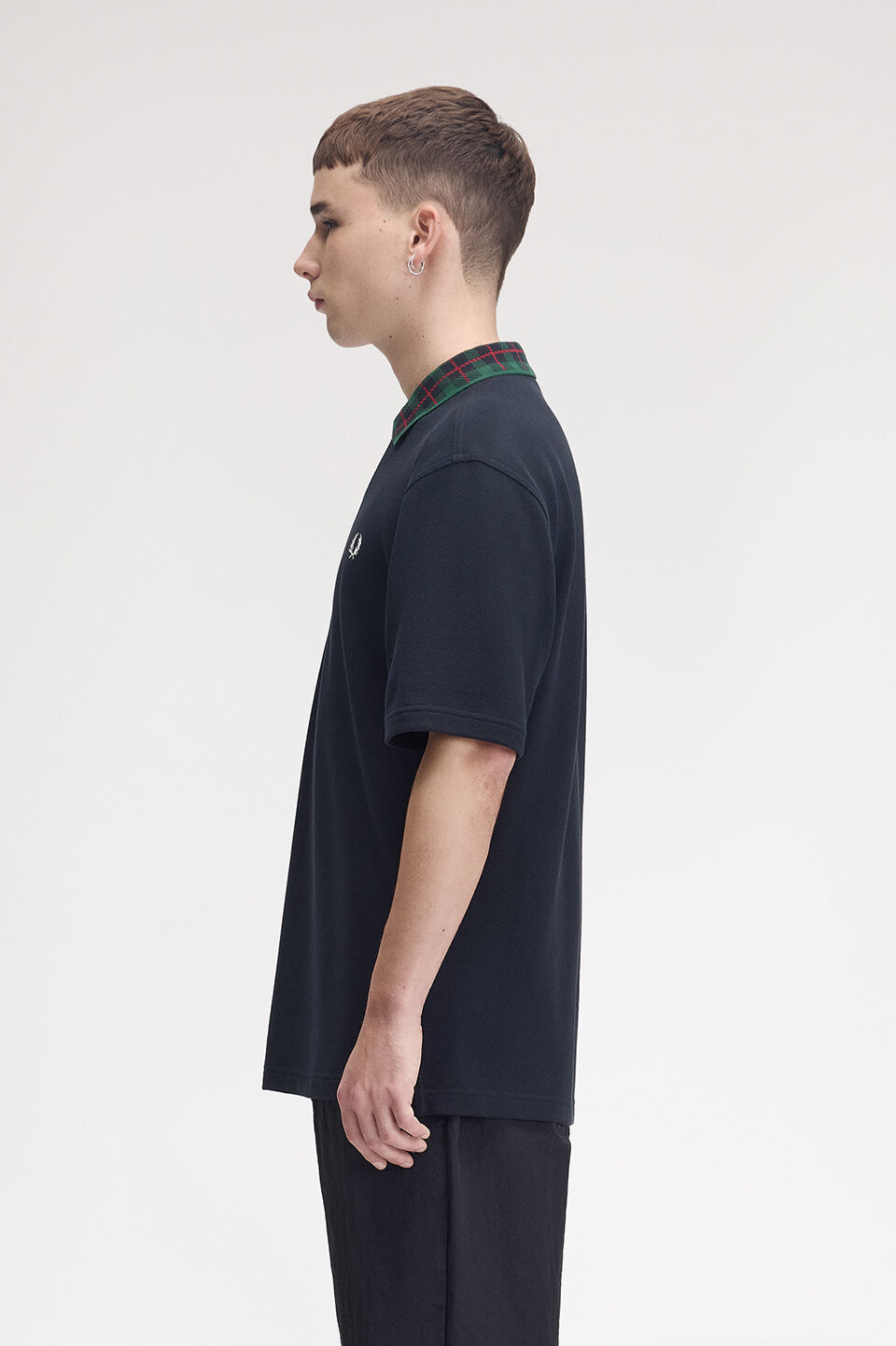 FRED PERRY 「FRED PERRY／Tartan Collar Polo Shirt／タータンチェックカラーポロシャツ」|ポロシャツ|