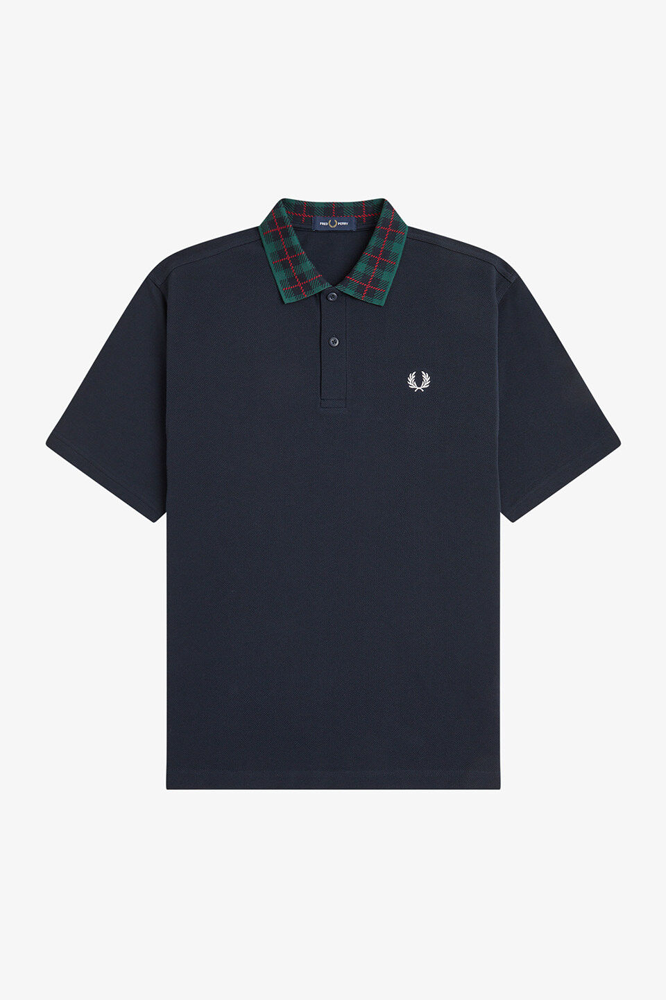 FRED PERRY 「FRED PERRY／Tartan Collar Polo Shirt／タータンチェックカラーポロシャツ」|ポロシャツ|