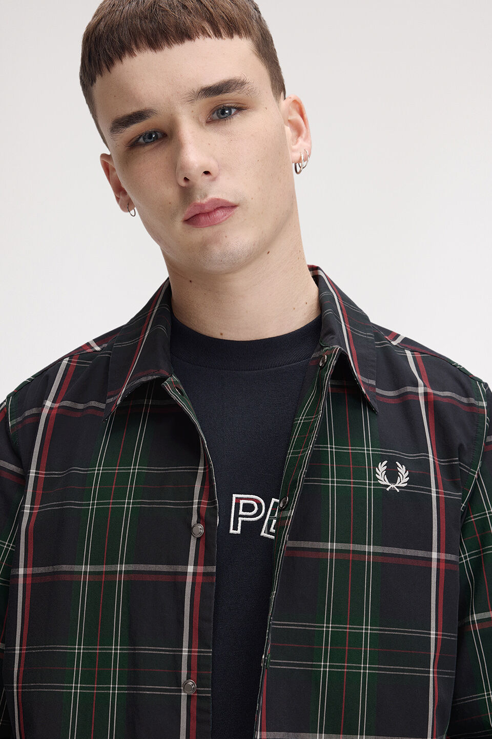 FRED PERRY 「FRED PERRY／Fred Perry Tartan Overshirt／フレッドペリータータンチェックオーバーシャツ」|その他|