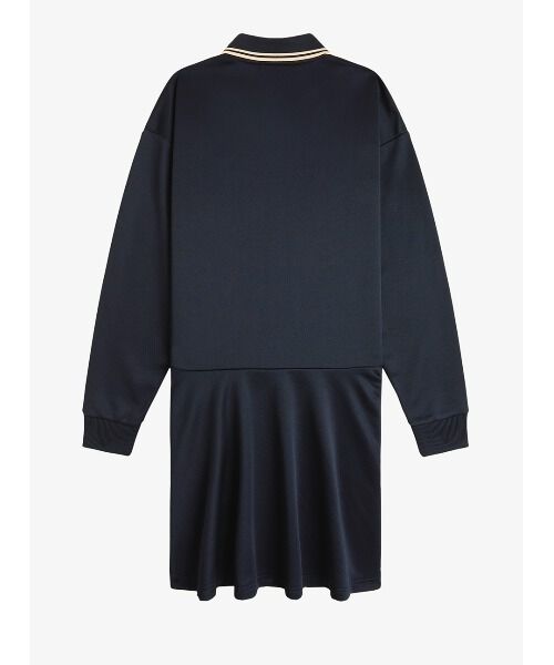 FRED PERRY 「FRED PERRY／Tipped Sweatshirt Dress／ティップドスウェットワンピース」|ワンピース|