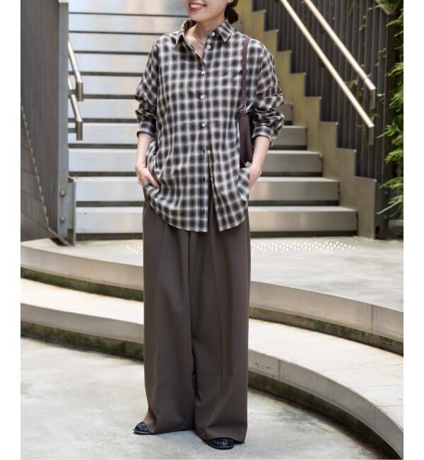 OUTDOOR PRODUCTS Usual Things「≪予約≫チェックシャツ」|シャツ・ブラウス|