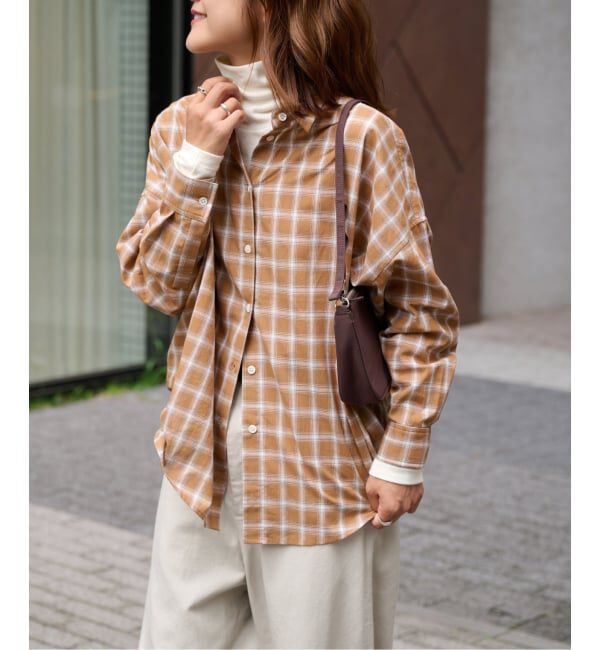OUTDOOR PRODUCTS Usual Things「≪予約≫チェックシャツ」|シャツ・ブラウス|