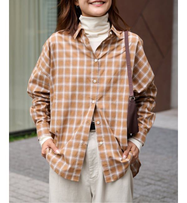 OUTDOOR PRODUCTS Usual Things「≪予約≫チェックシャツ」|シャツ・ブラウス|