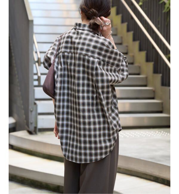 OUTDOOR PRODUCTS Usual Things「≪予約≫チェックシャツ」|シャツ・ブラウス|