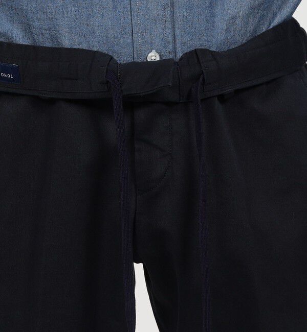 TOMORROWLAND MENS「コットンストレッチ イージースラックス SONDRIO」|スラックス|