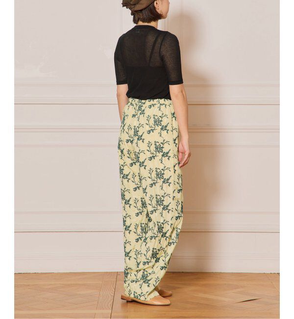IENA LA BOUCLE「《追加》IENA LA BOUCLE 水撚りガスフライス半袖プルオーバー」|Tシャツ・カットソー|