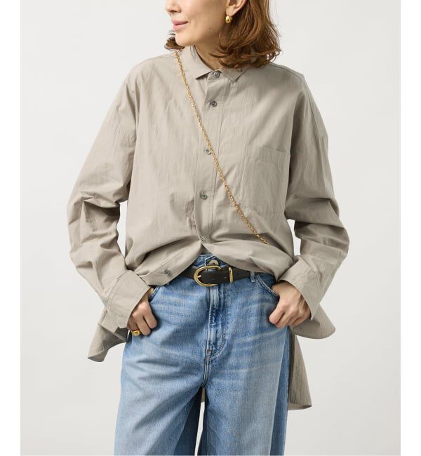 VERMEIL par iena「TICCA ティッカ スクエアハイネックシャツ UNI 263401112」|シャツ・ブラウス|