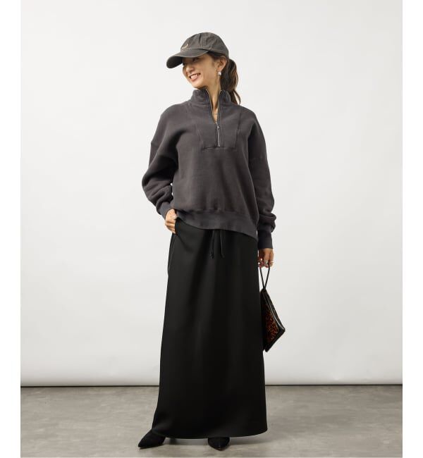 VERMEIL par iena「TICCA ティッカ ダウニー裏毛ZIPプルオーバー 263426291」|Tシャツ・カットソー|