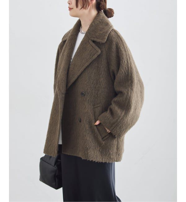 journal standard L'essage「《予約》BALLI シャギーダブルコート」|その他|