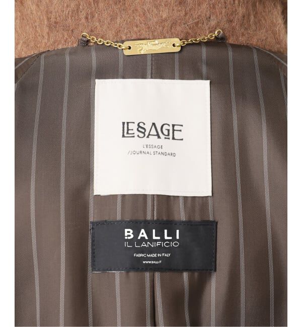 journal standard L'essage「《予約》BALLI シャギーダブルコート」|その他|