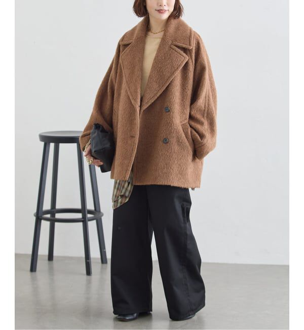 journal standard L'essage「《予約》BALLI シャギーダブルコート」|その他|