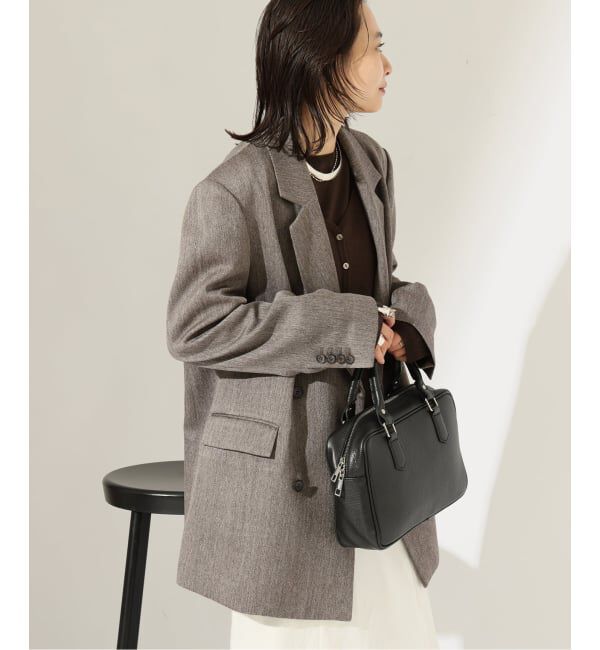 JOURNAL STANDARD「SATIN TWEED ジャケット」|テーラードジャケット|
