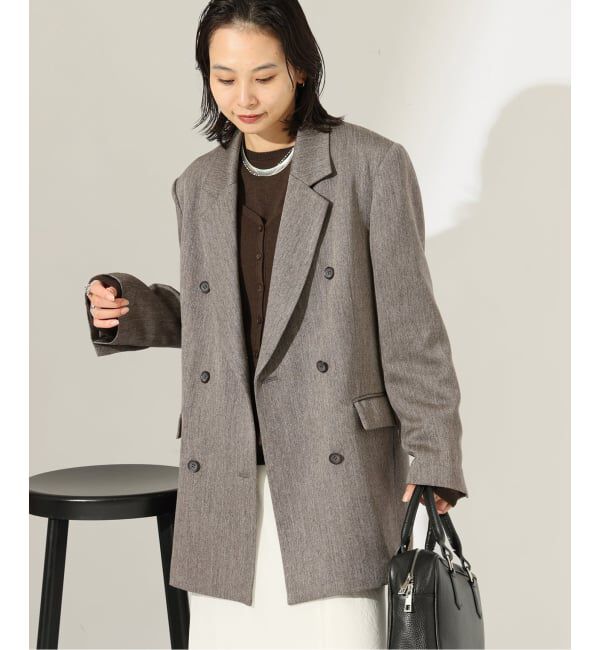 JOURNAL STANDARD「SATIN TWEED ジャケット」|テーラードジャケット|