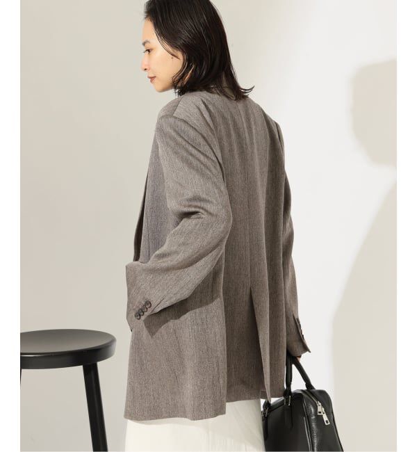 JOURNAL STANDARD「SATIN TWEED ジャケット」|テーラードジャケット|