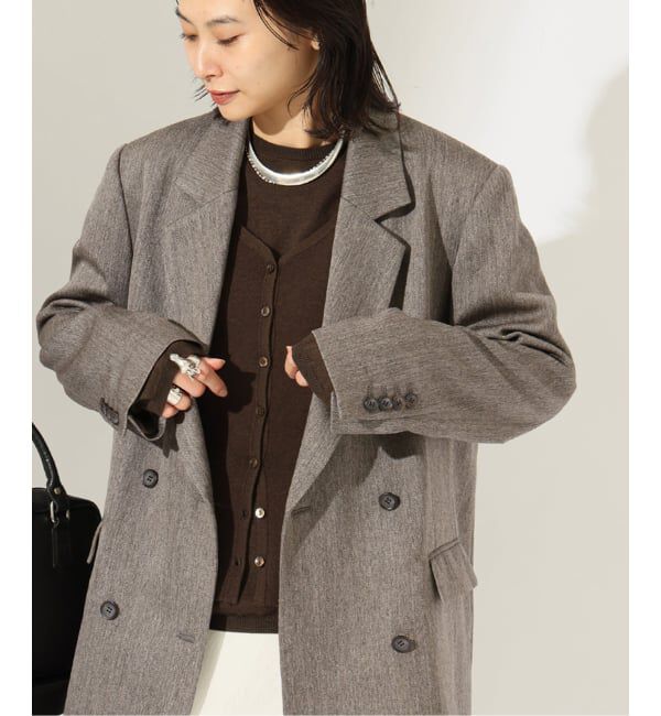 JOURNAL STANDARD「SATIN TWEED ジャケット」|テーラードジャケット|