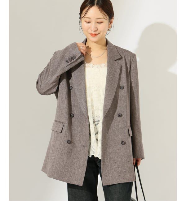JOURNAL STANDARD「SATIN TWEED ジャケット」|テーラードジャケット|
