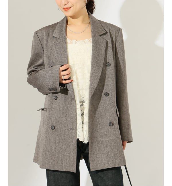 JOURNAL STANDARD「SATIN TWEED ジャケット」|テーラードジャケット|