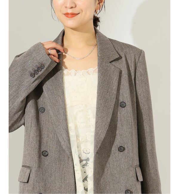 JOURNAL STANDARD「SATIN TWEED ジャケット」|テーラードジャケット|