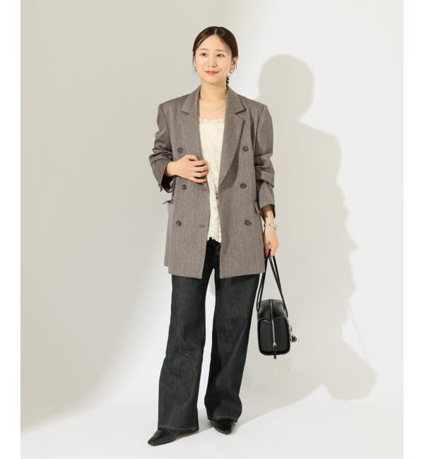 JOURNAL STANDARD「SATIN TWEED ジャケット」|テーラードジャケット|