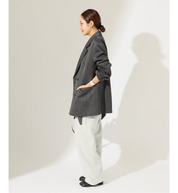 JOURNAL STANDARD「SATIN TWEED ジャケット」|テーラードジャケット|