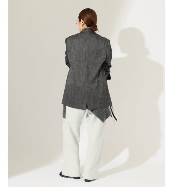 JOURNAL STANDARD「SATIN TWEED ジャケット」|テーラードジャケット|