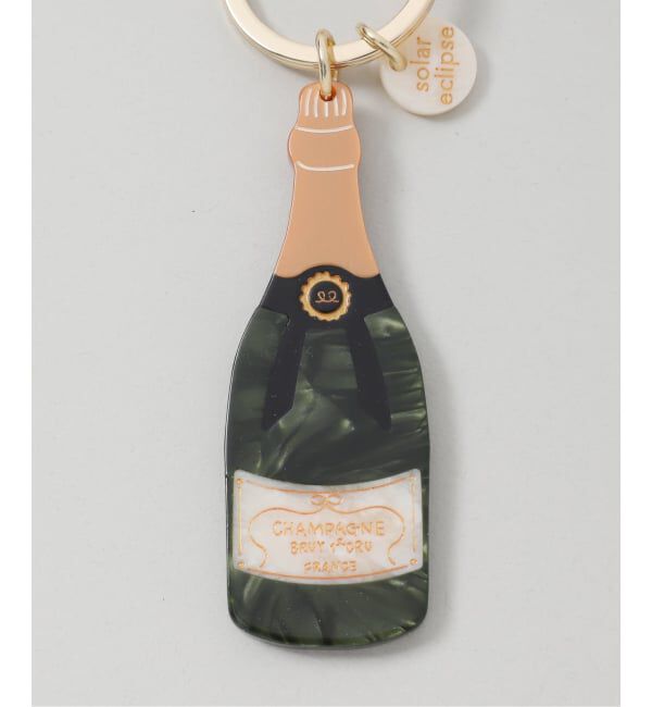 journal standard L'essage「《追加予約》Solar Eclipse/ソーラーエクリプス CHAMPAGNE CHARM チャーム」|キーケース|
