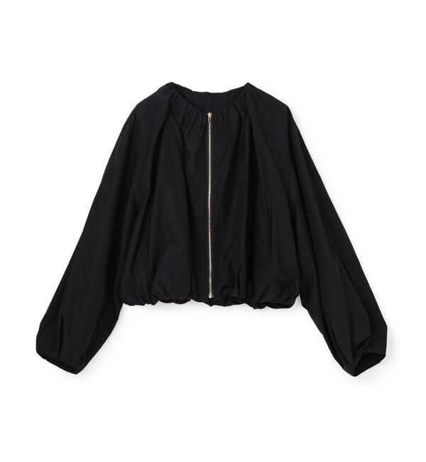 BEIGE,「LINDEN / シルクナイロン バルーンブルゾン」|ブルゾン・スタジャン|Navy