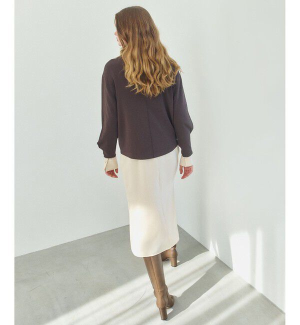 BEIGE,「GARDEN / ドルマンシャツワンピース」|ドレス|
