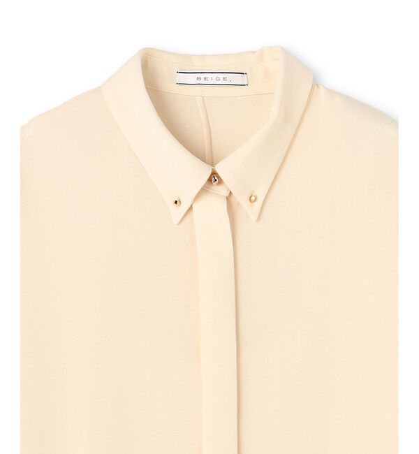 BEIGE,「GARDEN / ドルマンシャツワンピース」|ドレス|