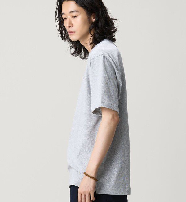 LACOSTE「アウトラインクロッククルーネック半袖Tシャツ」|Tシャツ・カットソー|