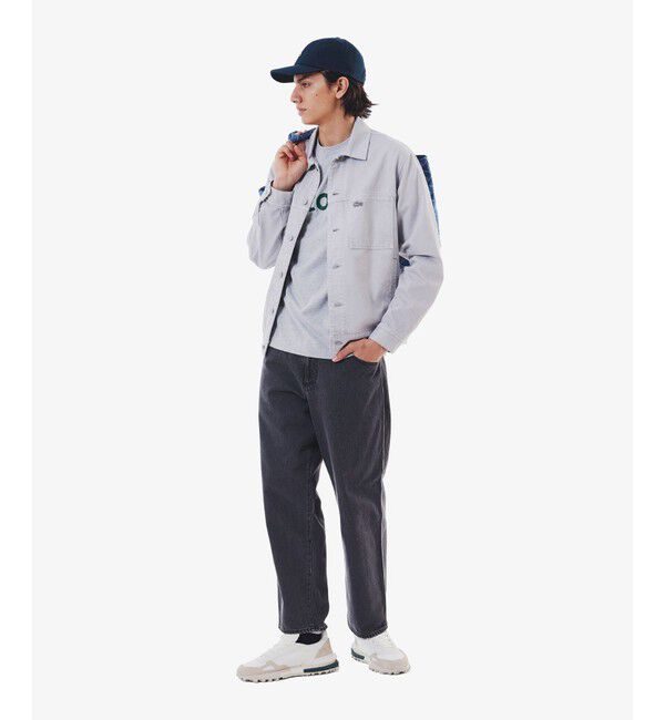 LACOSTE「ラインドアメリブショートソックス」|ソックス|