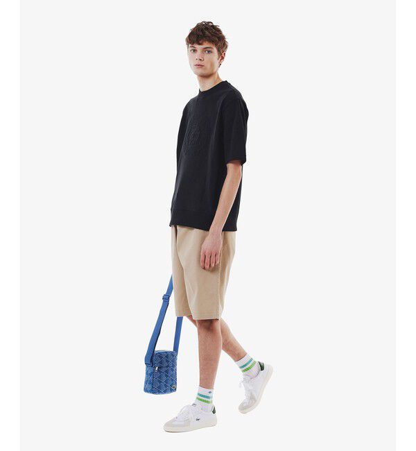 LACOSTE「ラインドアメリブショートソックス」|ソックス|