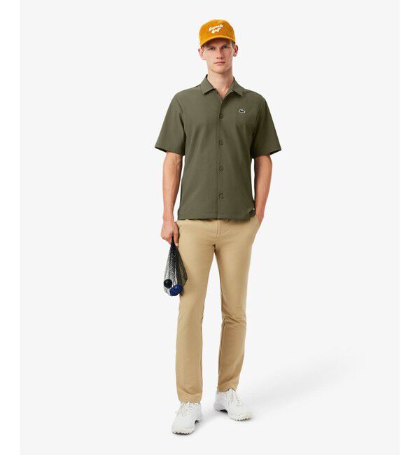 LACOSTE「ラコステゴルフウルトラドライボタンシャツ」|シャツ・ブラウス|