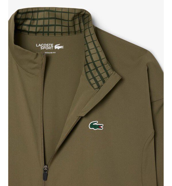 LACOSTE「スタンドカラー ミニマルデザイン テクニカルトラックスーツ」|スウェット・ジャージ|