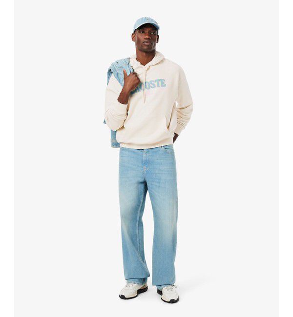 LACOSTE「シャギーブランドネームロゴスウェットフーディー」|パーカー|